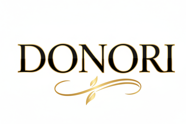 Donori Logo Black Gold